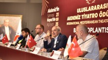 Ulustarası Akdeniz Tiyatro Ödülleri Basın Toplantısı