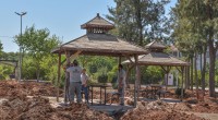 Duacı’da eskiyen park güzelleştiriliyor