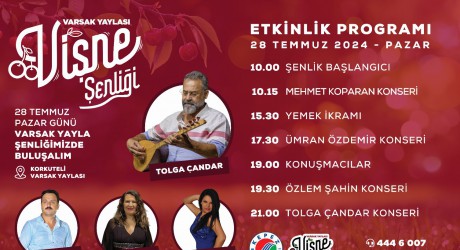 Kepez’den Varsak Yaylası’nda Vişne Şenliği