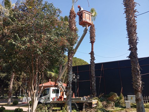 Kepez’de bahar hazırlığı