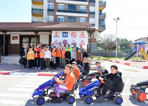 Kocagöz, Trafik Eğitim Parkı’nda