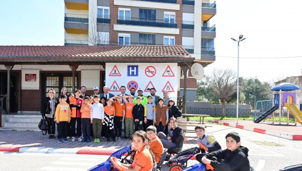 Kocagöz, Trafik Eğitim Parkı’nda 