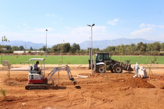 Edip Akbayram Duacı Gençlik Parkı’nda kurakçıl peyzaj düzenlemesi
