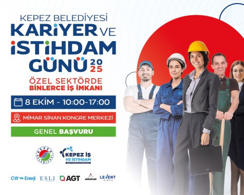 Kepez’in Kariyer ve İstihdam Günü ile geleceğinize yön verin!