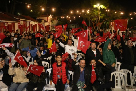 Milli maç heyecanı Dokumapark’ta yaşandı