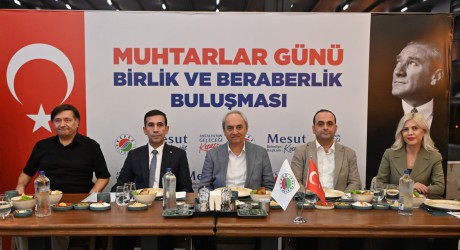 Kocagöz, Kepez’in muhtarlarıyla buluştu