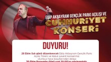 Kepez’in Edip Akbayram Gençlik Parkı açılışı ve Cumhuriyet Konseri 30 Ekim’e ertelendi