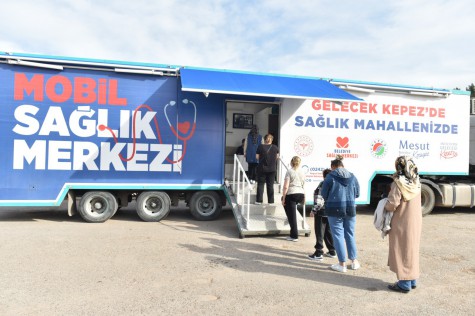 Kepez’in Mobil Sağlık Merkezi Duraliler’de