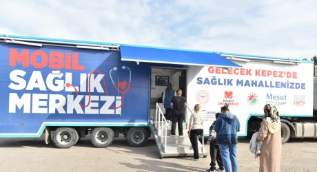 Kepez’in Mobil Sağlık Merkezi Duraliler’de