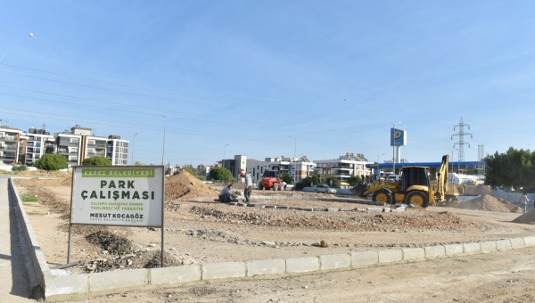 Kepez’in Habibler Mahallesi’ne yeni park 
