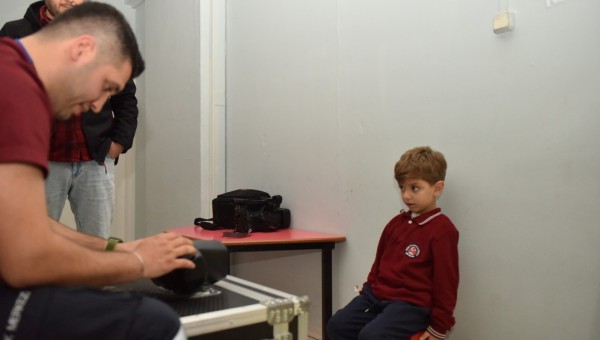 Kepez’de minik gözlere tarama 