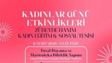 Kepez’de kadınlar gününe özel atölye ve söyleşi