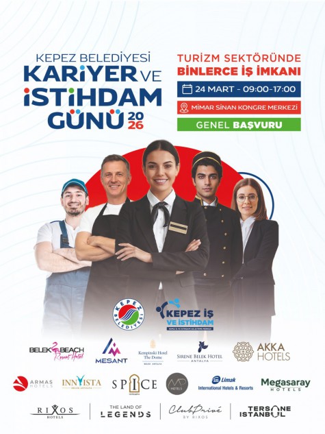 Kepez’de turizm devleriyle iş fırsatı