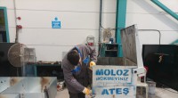 Kepez’de Kurban Bayramı öncesi çöp konteyneri seferberliği