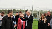 Kocagöz, er meydanı hazırlıklarını yerinde inceledi