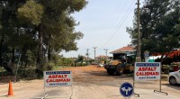 Duacı’da alt yapı çalışmaları tamamlanan 34 sokağa sıcak asfalt