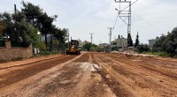 Duacı’da alt yapı çalışmaları tamamlanan 34 sokağa sıcak asfalt