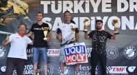 Kepez’de motodrag şampiyonları kupalarını aldı