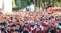 Dokumapark’ta milli heyecan: binlerce Antalyalı Kepez’de dev ekranda buluştu