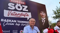 Kepez’de Kocagöz sahada ‘SÖZ VATANDAŞTA’