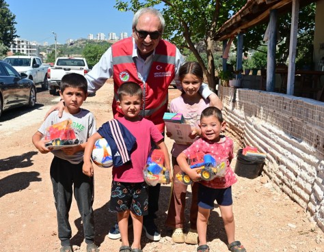 Çocuklar istedi, Başkan Kocagöz yaptı