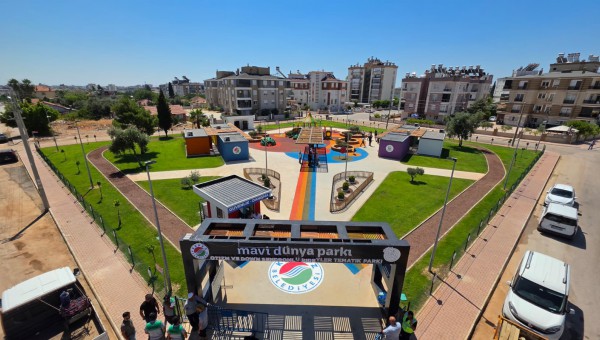 Kepez’e engel tanımayan proje: Mavi Dünya Parkı 