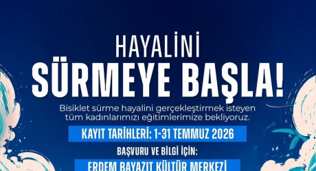 Kepez’de kadınlar hayallerine pedal çeviriyor