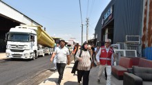 Kepez’den hurdacılar sitesi yoluna sıcak asfalt konforu