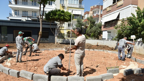 Yükseliş’in parkı daha güvenli ve konforlu hale geliyor 
