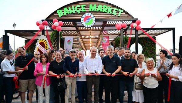 Kocagöz’ün 105 projesinden biri daha hayata geçti: Bahçe Market hizmette 