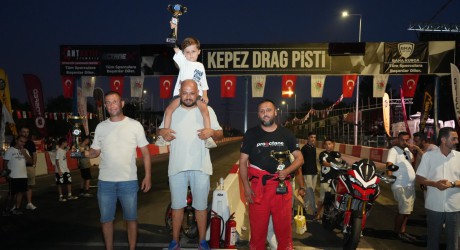 Kepez’de otodrag heyecanı ödül töreniyle taçlandı