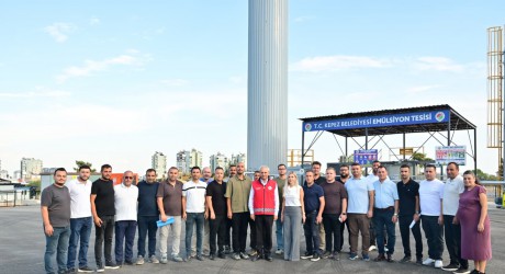 Kepez’in asfaltında öz kaynak dönemi: Emülsiyon Tesisi hizmete girdi