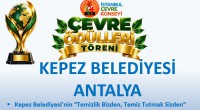 Başkan Kocagöz’ün çevre vizyonuna anlamlı ödül